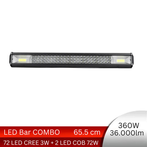 bara led auto, led bar auto combo, led bar auto 360w, bara led auto masini teren, bara led auto offroad, ledbar 36000lm, ledbar auto 65.5 cm, led-box.ro