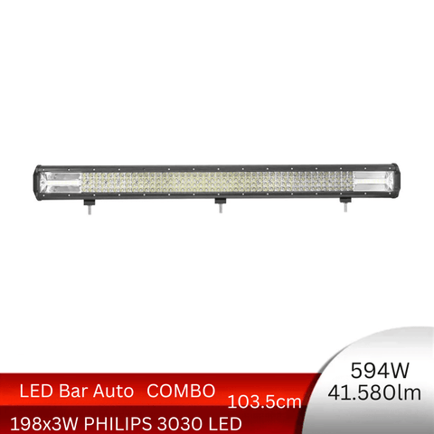 bara led auto 103.5cm, led bar auto combo, led bar auto 594w, bara led auto offroad, led bar 41580lm, led-box.ro