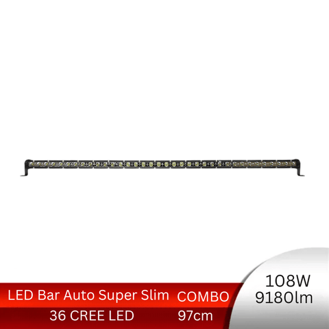 LED Bar Auto Super Slim 108W/9180lm, 97 cm, Combo Beam - led-box.ro