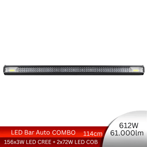 bara led auto 114cm, led bar auto combo, led bar auto 612w, bara led auto offroad, led bar 61000lm, led-box.ro