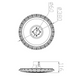 dimensiuni lampa LED SMD 2835 120w integrat în corpul de iluminat exterior, ledia.ro