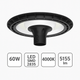 Detaliu LED SMD 2835 integrat în corpul de iluminat exterior, 60W, led-box.ro
