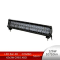 bara led auto 51cm, led bar auto combo, led bar auto 126w, bara led auto masini teren, bara led auto offroad, ledbar 10710lm, led-box.ro