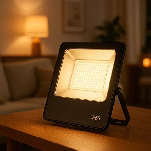 Proiector LED Verona Black 100W CCT, IP65, 10000 lumeni - imagine lifestyle 1