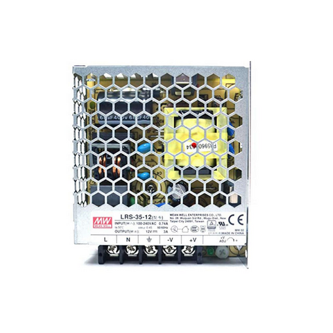 lrs-35-12, sursa mean well, sursa mean well 35w, sursa metalica meanwell, sursa 3A, sursa 12v 35w, meanwell surse, led-box.ro