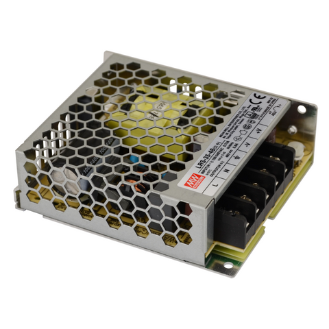 sursa alimentare mean well, Mean Well LRS-35-48, sursa de alimentare 0,8A 48V, surse meanwell 48v, sursa banda led, sursa alimentare led, led-box.ro
