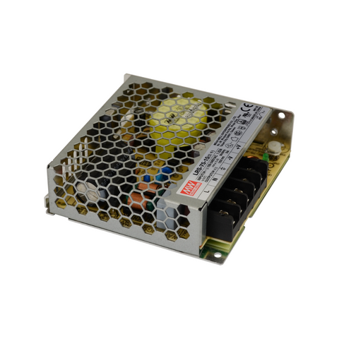 sursa de alimentare Mean Well, LRS-75-15, sisteme de supraveghere, iluminat LED, sursa tensiune Mean Well, sursa alimentare profesionala, sursa alimentare 75w, Sursa de alimentare 15V 5A, led-box.ro
