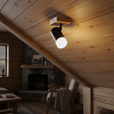 spot decorativ orientabil pentru iluminat direcțional
