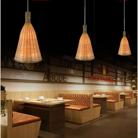 Lampă Boho Mallorca suspendată de tavan, iluminat natural