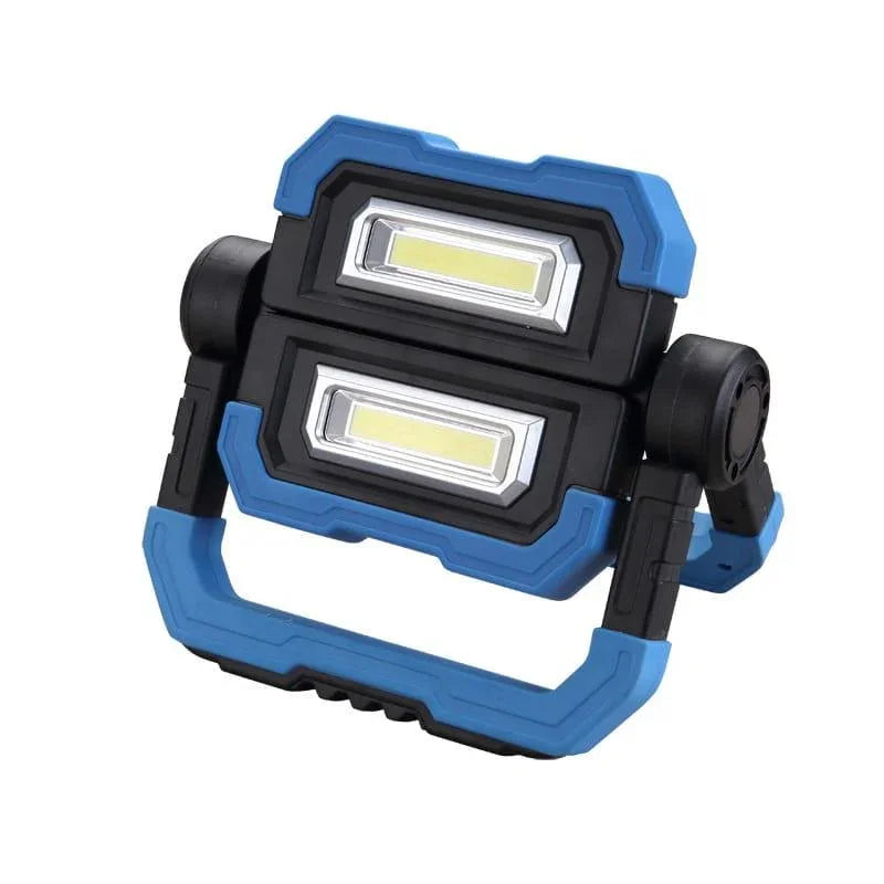 Proiector LED portabil 10W 4500K, 5000mAh, maner cu magneti fixare