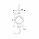 Conectare Modul LED SMD Samsung 12V, vedere cu dimensiuni, led-box.ro