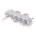 Modul LED 4xSMD Samsung 12V cu lumină alb rece 6000K