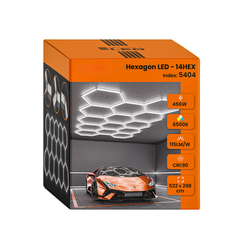 Sistem LED modular IP54 rezistent la praf și umiditate
