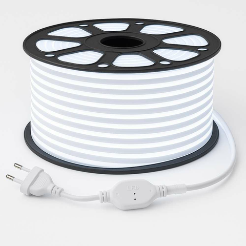 Neon FLEX LED Alb Rece IP65 iluminat arhitectural