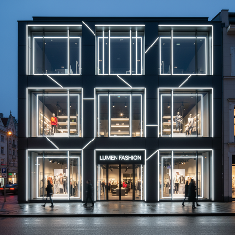 Neon FLEX Alb Rece 230V lumină rece continuă decor arhitectural