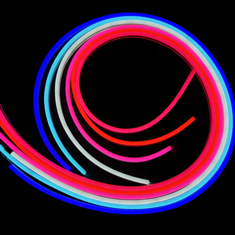 Neon FLEX Galben 8x16mm IP65 iluminat decorativ