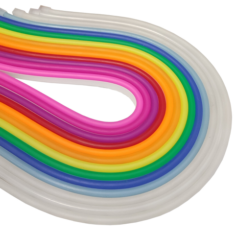 banda neon flex rgb pentru vitrine