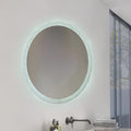 Oglindă rotundă baie LED 80 cm cu Touch și lumină 3CCT