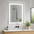 Oglindă baie LED modernă 50x70 cm iluminare perimetrală
