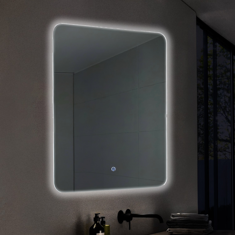 oglinda iluminata 3CCT Mijas pe perete