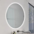 oglinda baie LED Ronda ovala 50x70 iluminata
