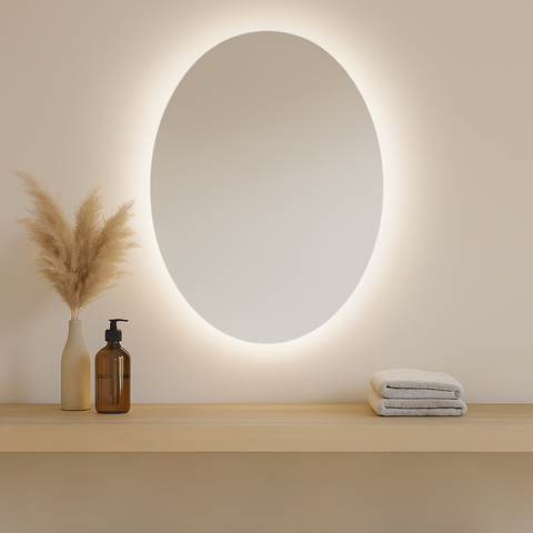 oglinda cu lumina perimetrala LED IP44