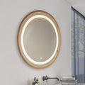 Oglindă decorativă rotundă cu LED eficient 15W