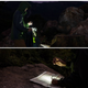 Lanternă Olight Baton 4 aprinsă în modul Turbo, 1300 lumeni
