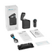 Continut cutie Lanterna Olight Perun 3 Mini, incarcator, carcasa, lanterna, manual utilizare, led-box.ro