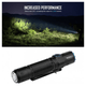 Olight Warrior 3 indicator LED pentru nivel baterie