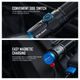 Olight Warrior 3 autonomie mare acumulator 5000 mAh
