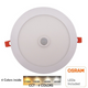 Sistem LED circular pentru iluminat interior cu control infraroșu