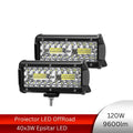 proiector led bar, proiectoare offroad, proiector 4x4, modele proiectoare auto, proiector auto dreptunghiular, set proiectoare auto, proiector auto masina teren-led-box.ro