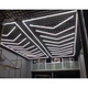 Detaliu de structură aluminiu și policarbonat al tavanului LED 384W
