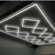 Tavan decorativ iluminat cu panou LED 510 W alb rece