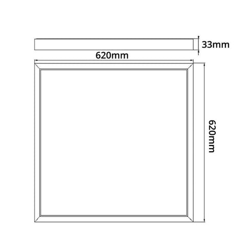 Panou LED Philips 44W - UGR17 - CRI+92, 62x62 cm, 10 bucati