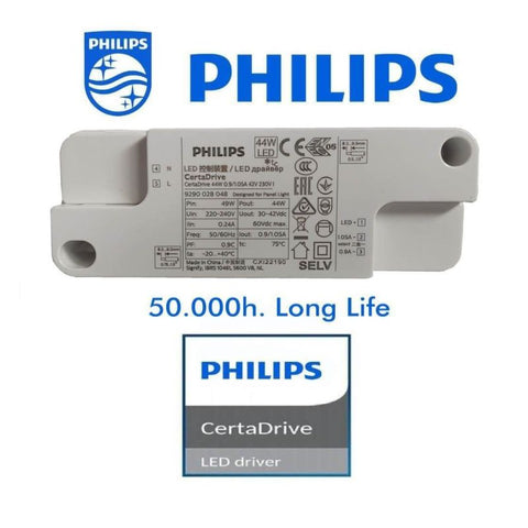 Panou LED Philips 44W - UGR17 - CRI+92, 62x62 cm, 10 bucati