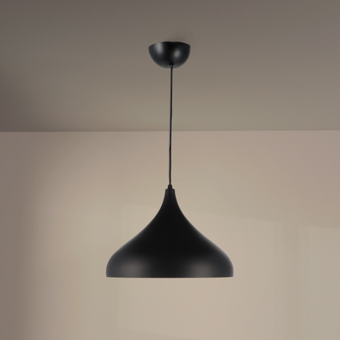 pendul metalic minimalist de culoare negru