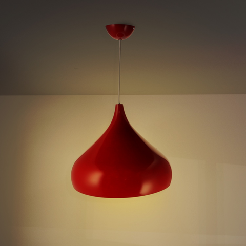 pendul culoare rosie pentru bucatarie