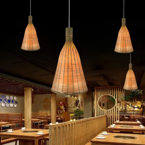 Lampă suspendată conică Mallorca pentru dining