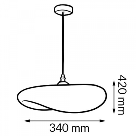 Pendul ratan design modern pentru dining