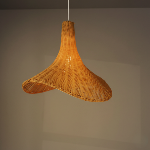 Pendul Pitingo Plus dimensiune mare, Ø530 mm, decor interior natural