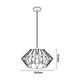 Lampa Kandang dimensiuni 24,5x14.5 cm