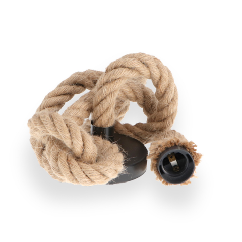 pendul din sfoara pentru iluminat ambiental cafenea