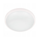 plafoniera compacta alba 18w rotunda luvo cu senzor