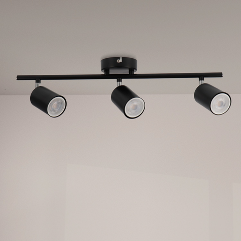 plafonieră 3xGU10 metalică elegantă