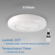 ventilator tavan, ventilator cu plafo niera CCT, plafoniera cu ventilator si telecomanda, corp iluminat cu ventilator, lustra led cu ventilator si telecomanda, ventilator tavan silentios, led-box.ro
