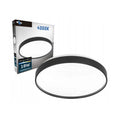 Plafoniera LED FILO 18W rotundă montată pe tavan negru mat
