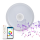Plafonieră smart LED RGB+CCT cu funcție muzicală și control wireless