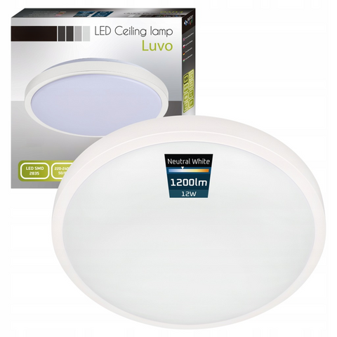 plafoniera led 12w pentru baie sau bucatarie
